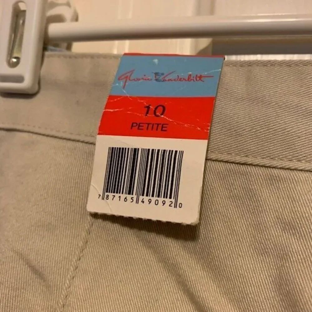 GLORIA VANDERBILT SIZE 10 PETITE CASUAL PANTS NWT - Picture 3 of 7